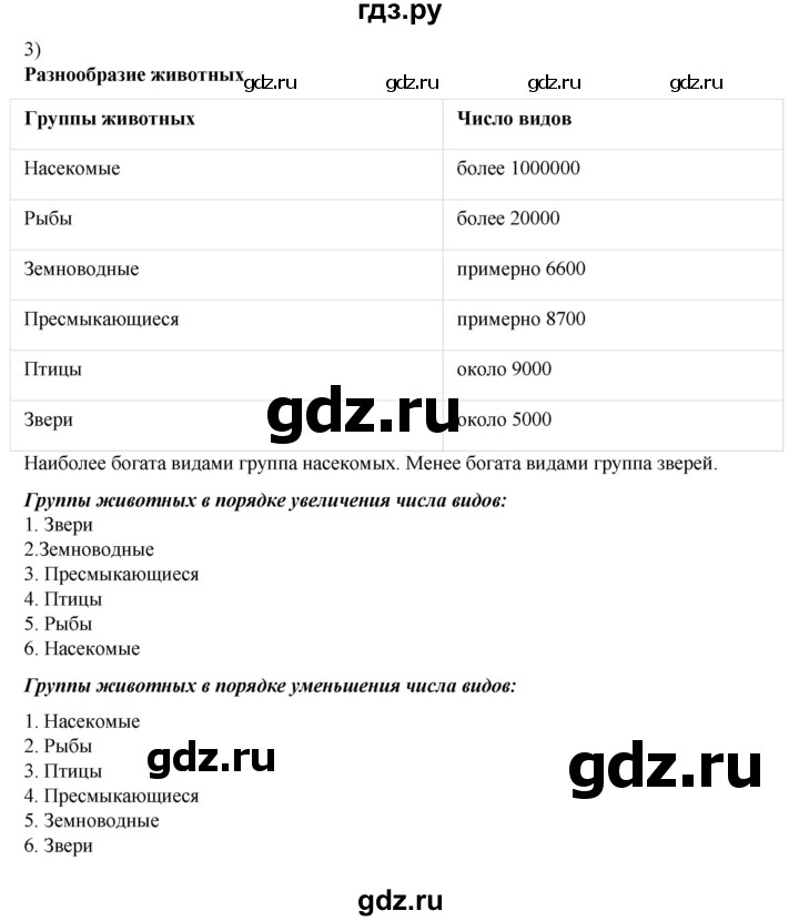 ГДЗ по окружающему миру 3 класс  Плешаков рабочая тетрадь  часть 1. страница - 42, Решебник к тетради 2023