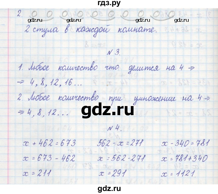 ГДЗ по математике 2 класс Захарова тетрадь для самостоятельной работы к учебнику Чекина  часть 2. страница - 40, Решебник №1