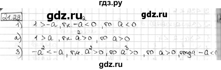 ГДЗ по алгебре 8 класс Мерзляк  Углубленный уровень § 21 - 21.29, Решебник №1