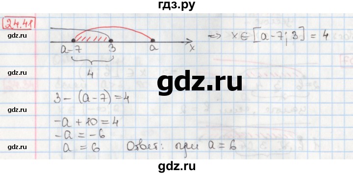 ГДЗ по алгебре 8 класс Мерзляк  Углубленный уровень § 24 - 24.41, Решебник №1