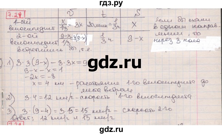 ГДЗ по алгебре 8 класс Мерзляк  Углубленный уровень § 7 - 7.28, Решебник №1