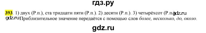 ГДЗ по русскому языку 6 класс Рыбченкова часть 2 - 393, Решебник к учебнику 2016