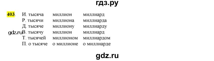 ГДЗ по русскому языку 6 класс Рыбченкова часть 2 - 403, Решебник к учебнику 2016