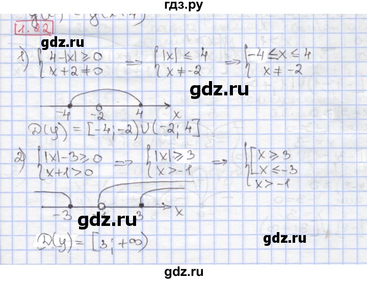 ГДЗ по алгебре 9 класс Мерзляк  Углубленный уровень § 1 - 1.22, Решебник к учебнику 2017