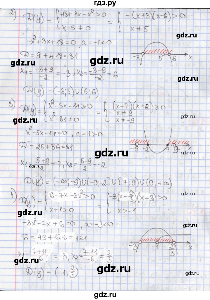 ГДЗ по алгебре 9 класс Мерзляк  Углубленный уровень § 8 - 8.18, Решебник к учебнику 2017
