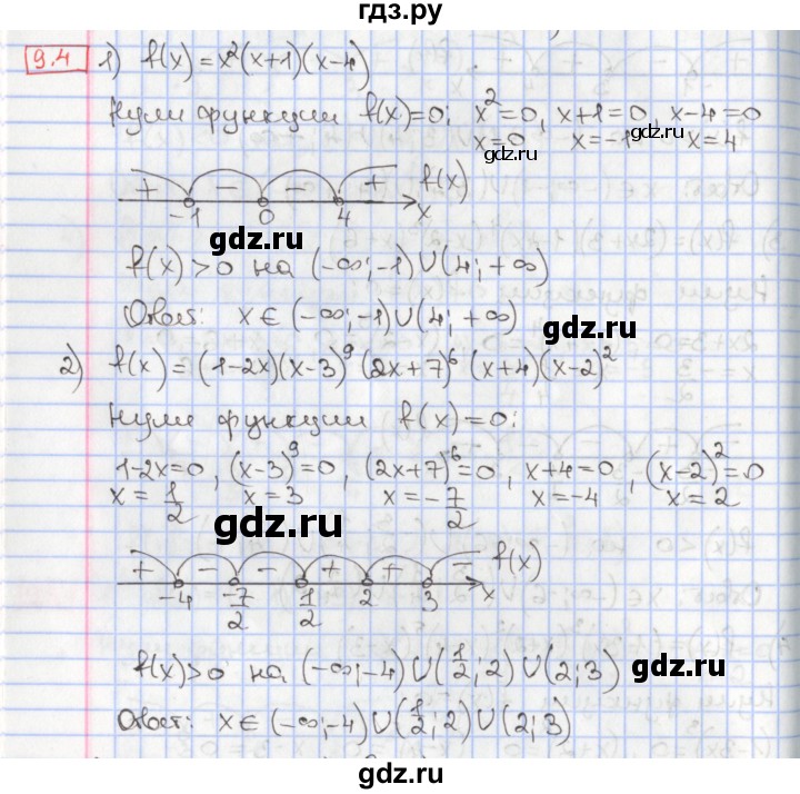 ГДЗ по алгебре 9 класс Мерзляк  Углубленный уровень § 9 - 9.4, Решебник к учебнику 2017