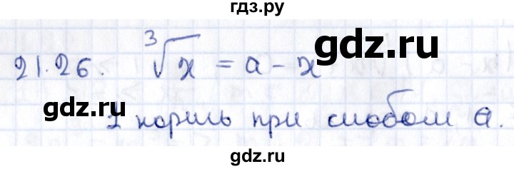 ГДЗ по алгебре 9 класс Мерзляк  Углубленный уровень § 21 - 21.26, Решебник к учебнику 2020