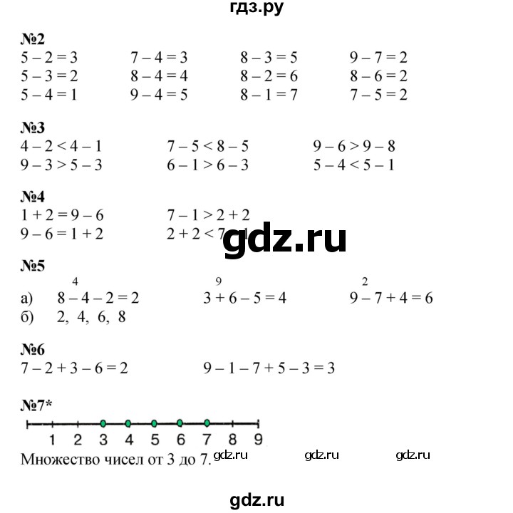 ГДЗ по математике 1 класс Петерсон рабочая тетрадь часть 2. страница - 27, Решебник 2022