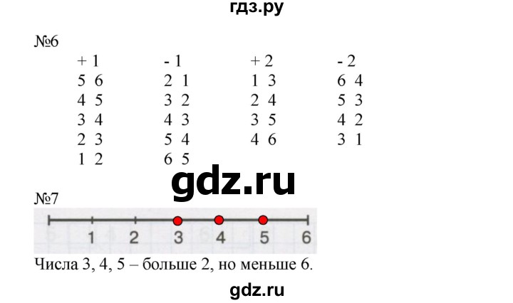 ГДЗ по математике 1 класс Петерсон рабочая тетрадь часть 1. страница - 61, Решебник 2016