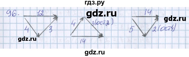 ГДЗ по математике 3 класс Давыдов   упражнение - 96, Решебник №1