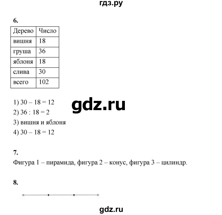 ГДЗ по математике 4 класс Рудницкая рабочая тетрадь  часть 2. страница - 58, Решебник 2024