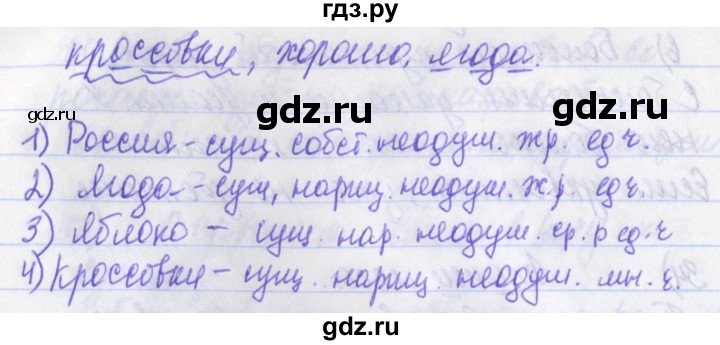 ГДЗ по русскому языку 2 класс Яковлева рабочая тетрадь (Нечаева)  тетрадь №4. упражнение - 36, Решебник №1