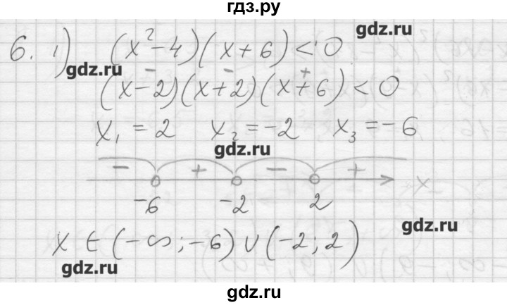 ГДЗ по алгебре 8 класс Ткачева дидактические материалы  § 42 - 6, Решебник №1