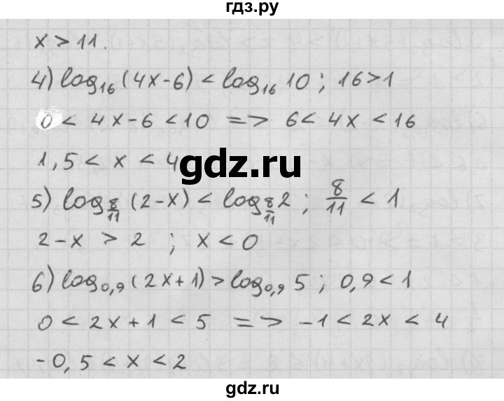 ГДЗ по алгебре 11 класс Мерзляк  Базовый уровень § 16 - 16.2, Решебник к учебнику 2014