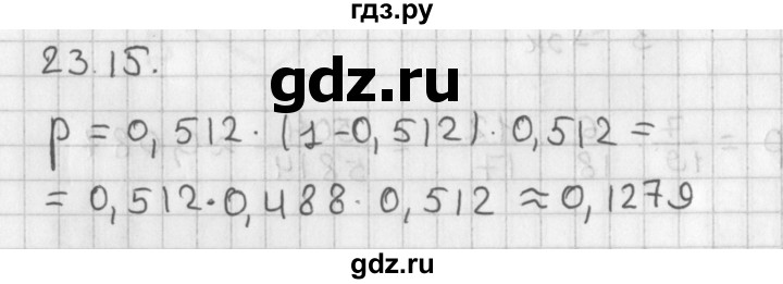 ГДЗ по алгебре 11 класс Мерзляк  Базовый уровень § 23 - 23.15, Решебник к учебнику 2014