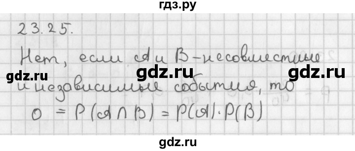 ГДЗ по алгебре 11 класс Мерзляк  Базовый уровень § 23 - 23.25, Решебник к учебнику 2014