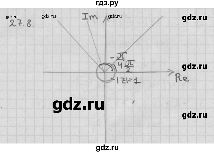 ГДЗ по алгебре 11 класс Мерзляк  Базовый уровень § 27 - 27.8, Решебник к учебнику 2014