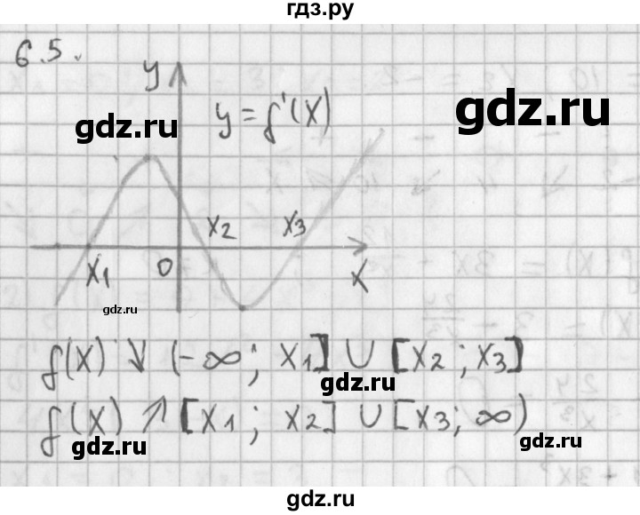ГДЗ по алгебре 11 класс Мерзляк  Базовый уровень § 6 - 6.5, Решебник к учебнику 2014