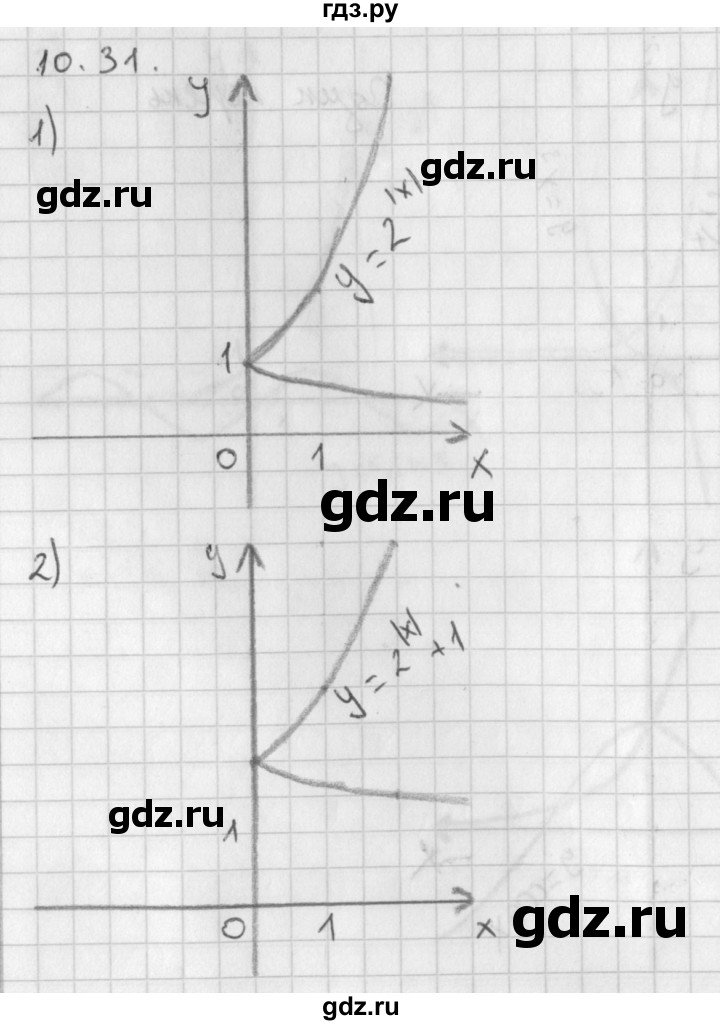 ГДЗ по алгебре 11 класс Мерзляк  Базовый уровень § 10 - 10.31, Решебник к учебнику 2014