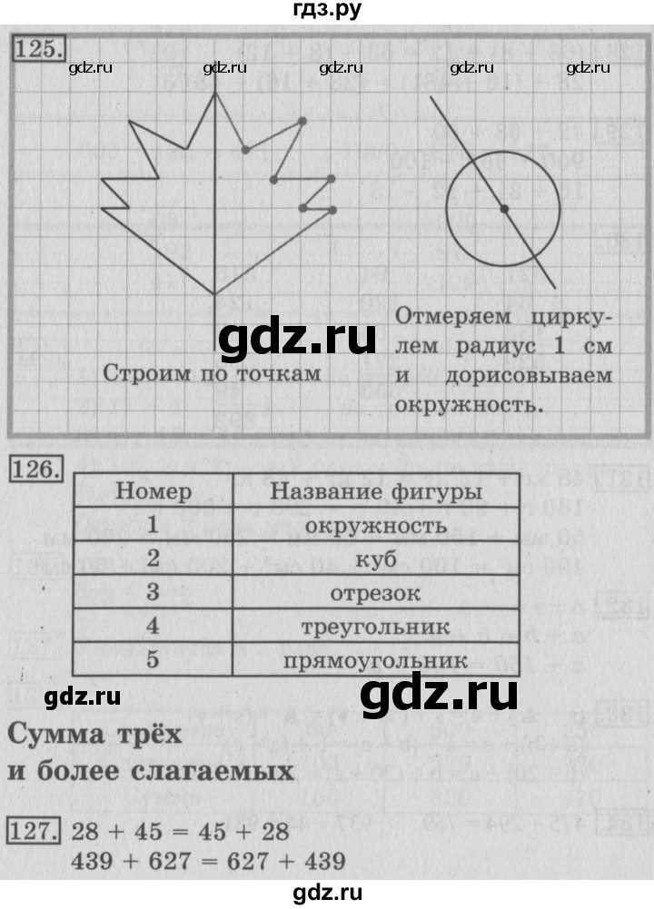 ГДЗ по математике 3 класс Рудницкая рабочая тетрадь тетрадь №1. страница - 37, Решебник 2017 №3