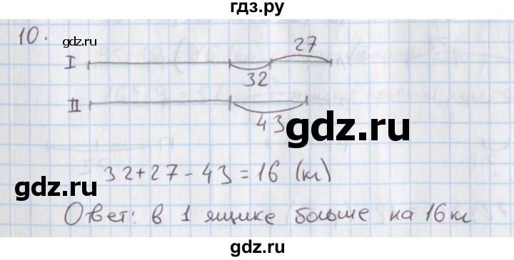 ГДЗ по математике 4 класс Козлова дидактические материалы к учебнику Демидова  текстовые задачи / уроки 27-32 - 10, Решебник №1