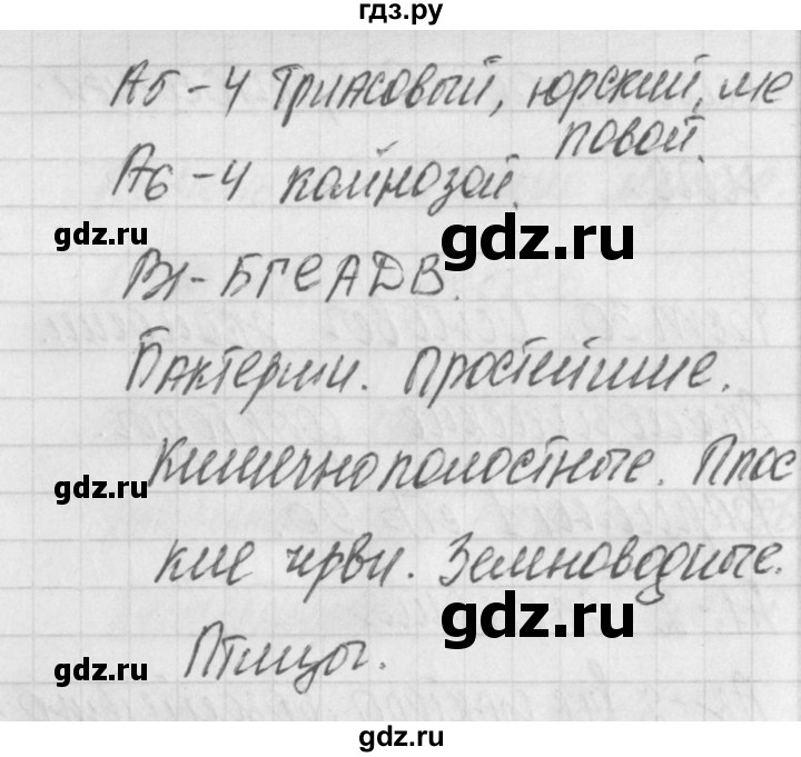 ГДЗ по биологии 9 класс Богданов контрольно-измерительные материалы тест 29. вариант - 1, Решебник 2017