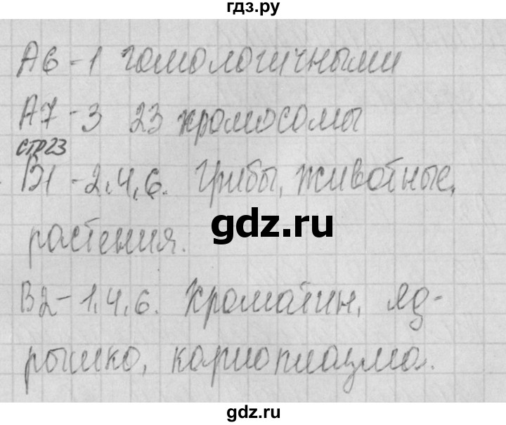 ГДЗ по биологии 9 класс Богданов контрольно-измерительные материалы тест 8. вариант - 1, Решебник 2017