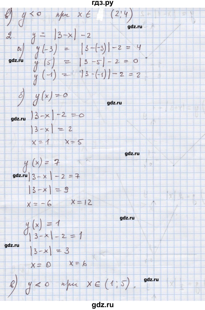 ГДЗ по алгебре 9 класс Ткачева дидактические материалы  § 12 - 7, Решебник