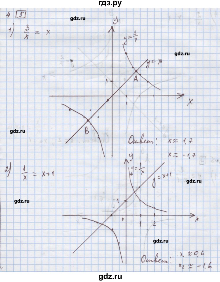 ГДЗ по алгебре 9 класс Ткачева дидактические материалы  § 15 - 4, Решебник