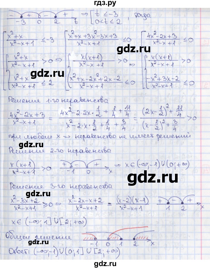 ГДЗ по алгебре 9 класс Потапов дидактические материалы  самостоятельные работы / СР-13 / вариант 4 - 3, Решебник