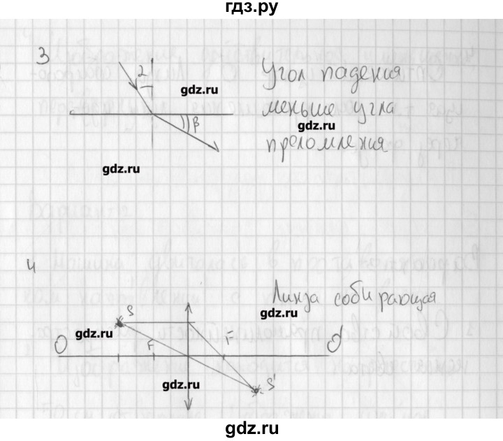 ГДЗ по физике 8 класс Марон самостоятельные и контрольные работы   контрольные работы / КР-4. вариант - 3, Решебник