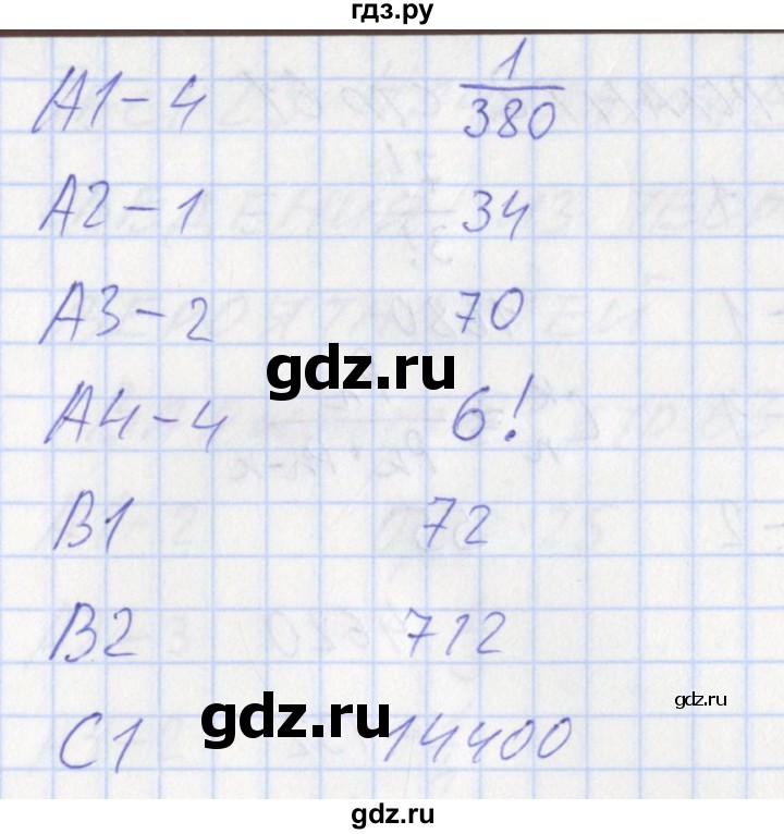 ГДЗ по алгебре 9 класс Мартышова контрольно-измерительные материалы  тест 21. вариант - 2, Решебник