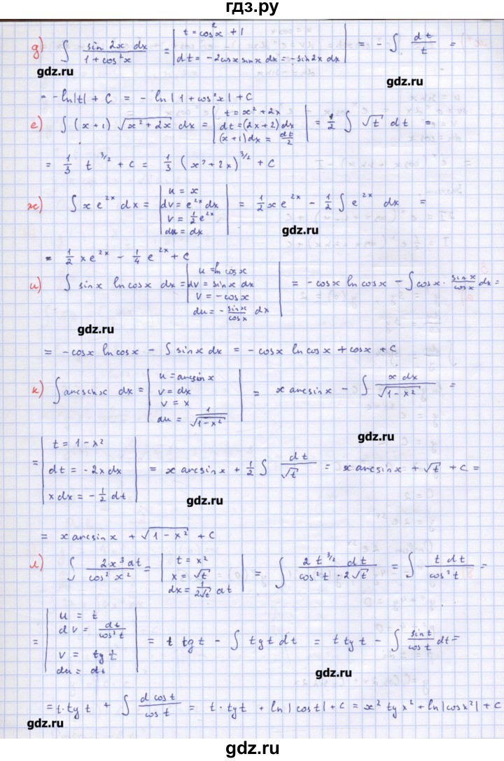 ГДЗ по алгебре 10‐11 класс Ершова самостоятельные и контрольные работы   самостоятельные работы / С-51. вариант - 1, Решебник