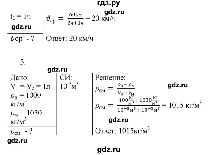 ГДЗ по физике 7 класс Артеменков тетрадь-тренажёр  страница - 36, Решебник