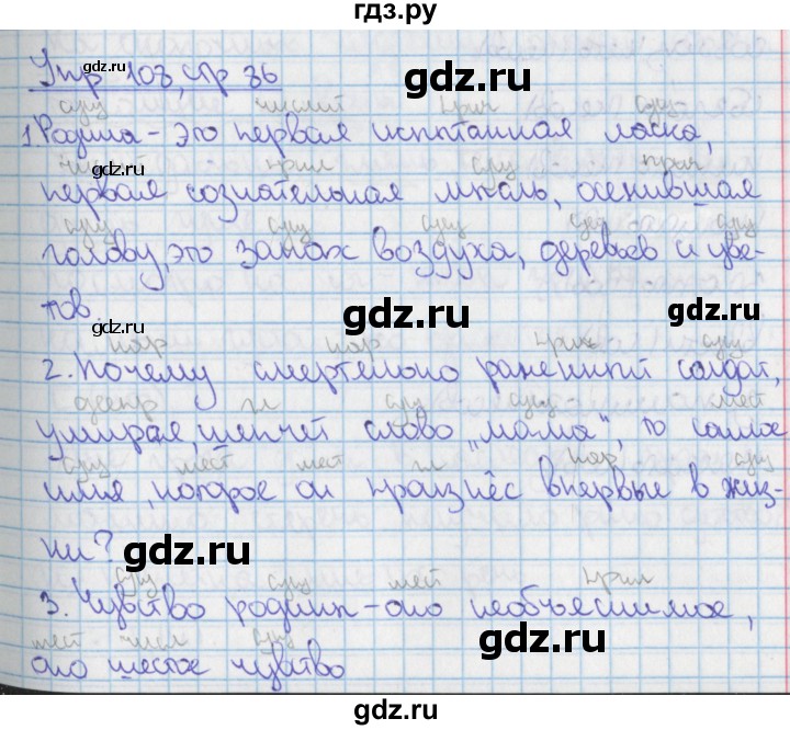 ГДЗ по русскому языку 9 класс Ефремова рабочая тетрадь (Бархударов) упражнение - 108, Решебник №1 2014