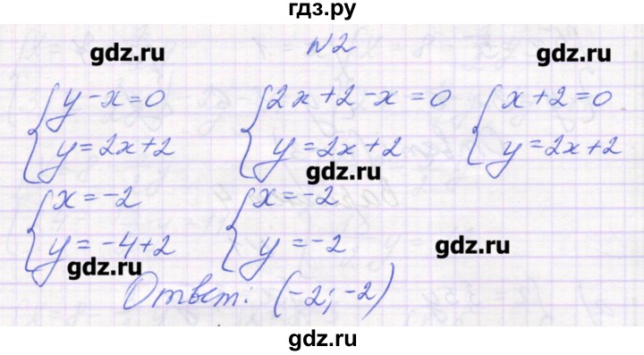 ГДЗ по алгебре 7 класс Александрова самостоятельные работы  Углубленный уровень С-57. вариант - 2, Решебник