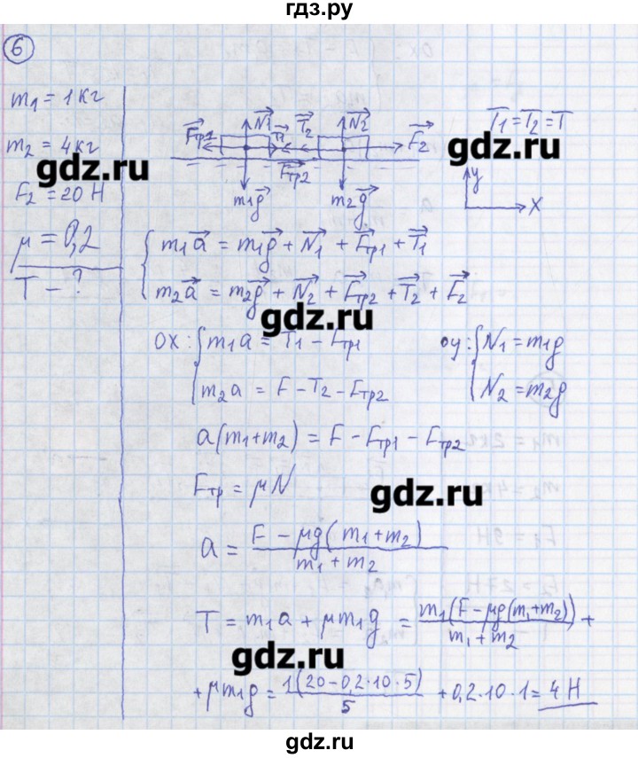 ГДЗ по физике 10‐11 класс Громцева сборник задач  глава 2 / параграф 18 - 6, Решебник