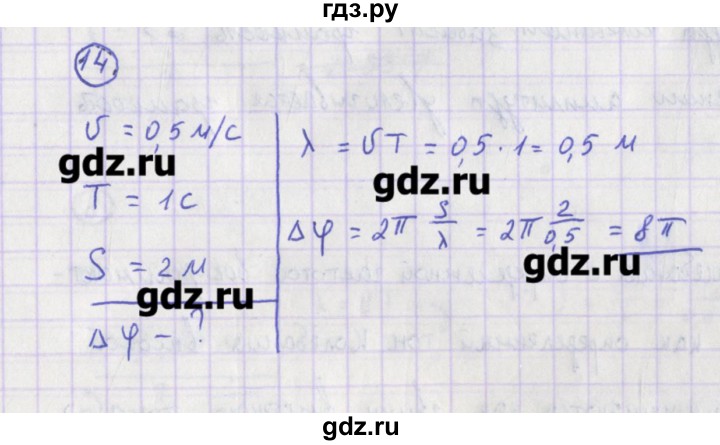 ГДЗ по физике 10‐11 класс Громцева сборник задач  глава 4 / параграф 6 - 14, Решебник