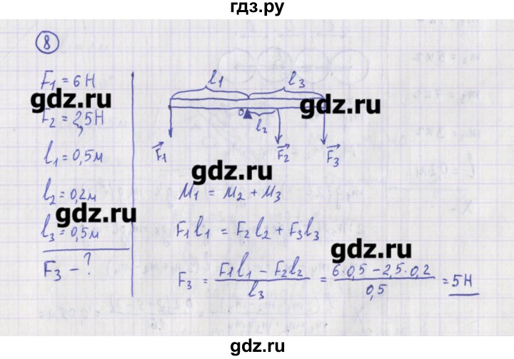 ГДЗ по физике 10‐11 класс Громцева сборник задач  глава 5 / параграф 2 - 8, Решебник