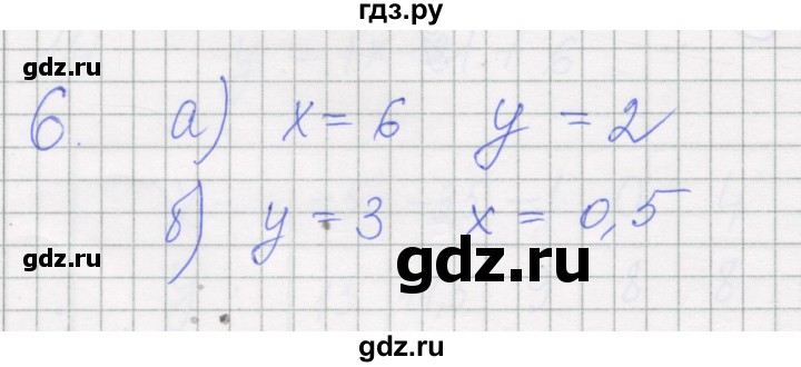 ГДЗ по алгебре 7 класс Миндюк рабочая тетрадь  параграф 13 - 6, Решебник