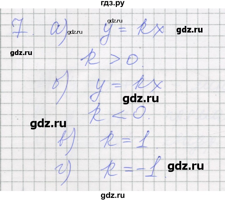 ГДЗ по алгебре 7 класс Миндюк рабочая тетрадь  параграф 14 - 7, Решебник