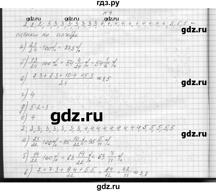 ГДЗ по алгебре 8 класс Звавич дидактические материалы  самостоятельная работа. вариант 2 / С-26 - 4, Решебник №1