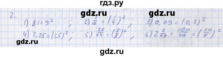 ГДЗ по алгебре 7 класс Колягин рабочая тетрадь  параграф 21 - 2, Решебник