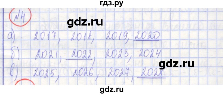 ГДЗ по алгебре 7 класс Потапов рабочая тетрадь (Никольский) задание - 4, Решебник
