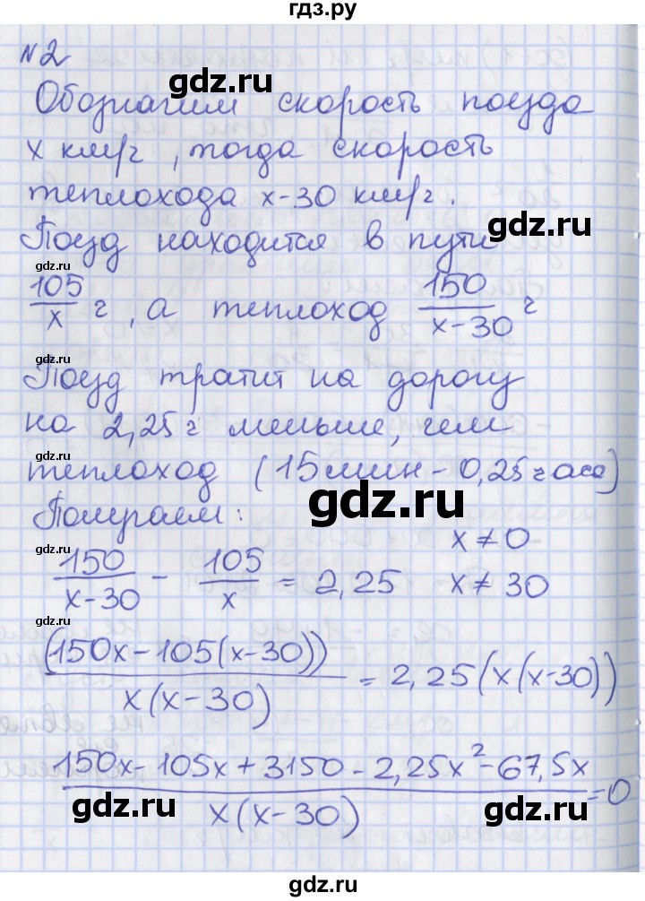 ГДЗ по алгебре 8 класс Мерзляк рабочая тетрадь  часть 2. страница - 117, Решебник №1