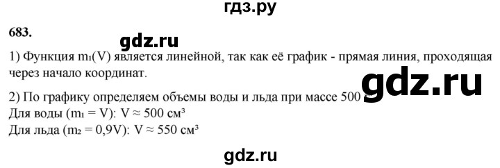 ГДЗ по алгебре 7 класс Колягин Базовый уровень упражнение - 683, Решебник 2023