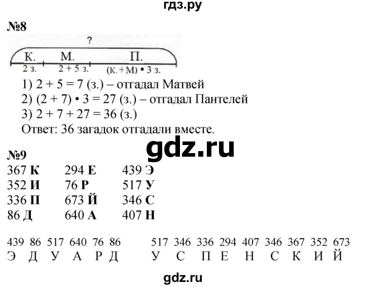 ГДЗ по математике 2 класс Петерсон Углубленный уровень часть 3 - Урок 11, Решебник 2024