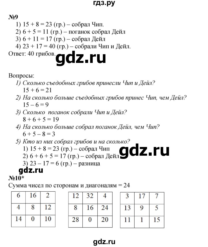 ГДЗ по математике 2 класс Петерсон Углубленный уровень часть 1 - Урок 23, Решебник 2025 (учебное пособие - тетрадь)
