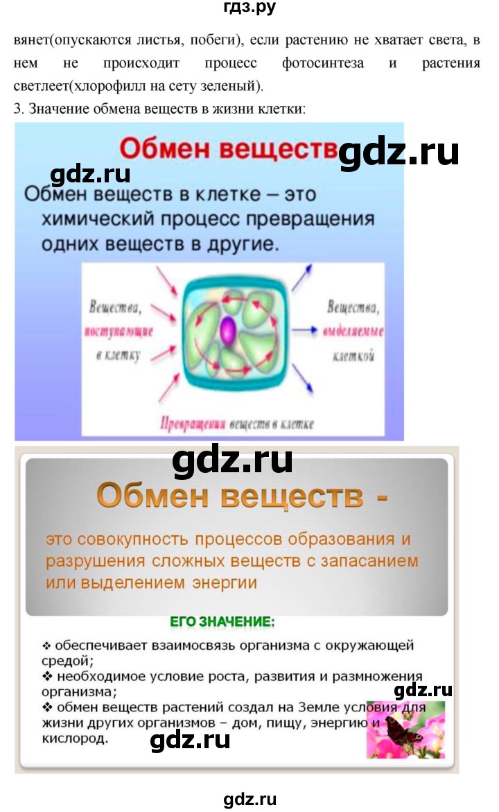ГДЗ по биологии 7 класс Пономарева   параграф - 8, Решебник 2