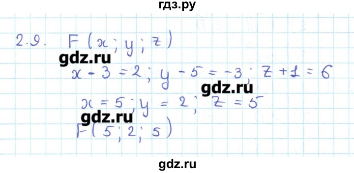 ГДЗ по геометрии 11 класс Мерзляк  Базовый уровень параграф 2 - 2.9, Решебник